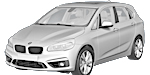 BMW F45 B2617 Fault Code